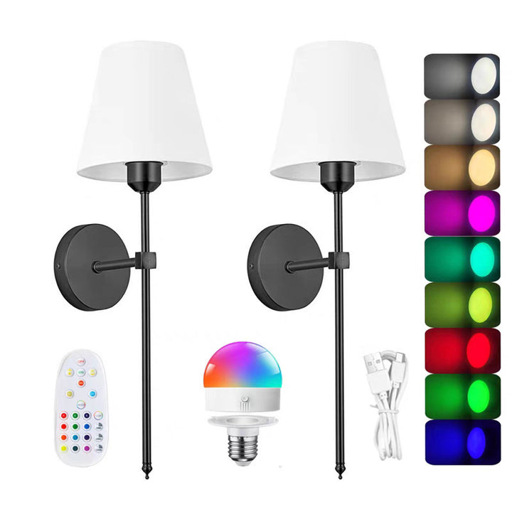 Wall-mounted elegant wall light