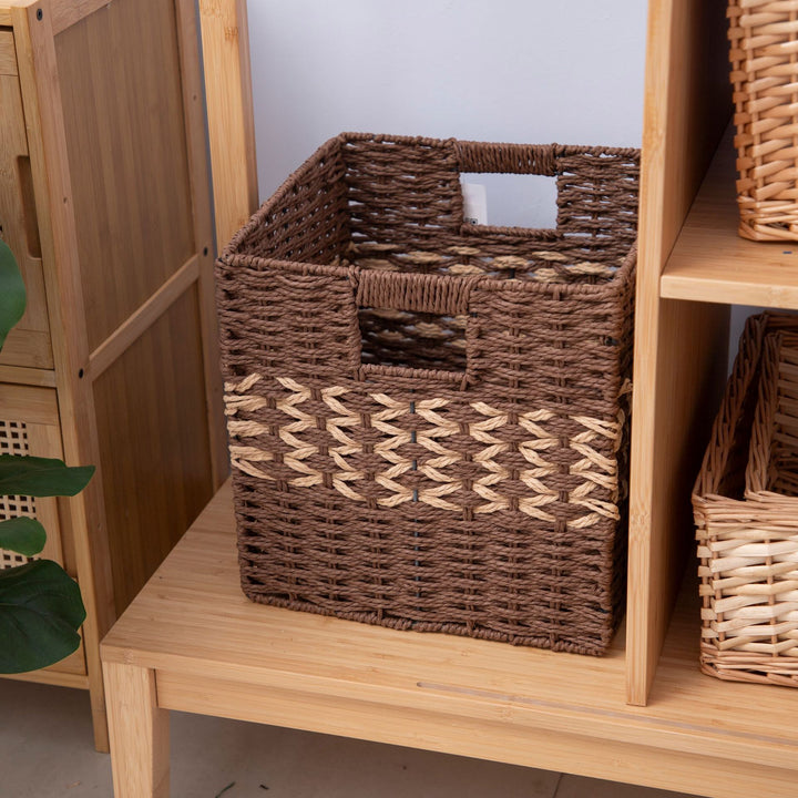 Decorative Woven Storage Cube