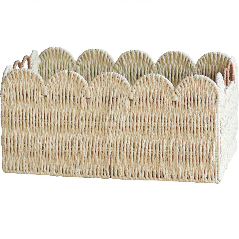 Handwoven storage basket