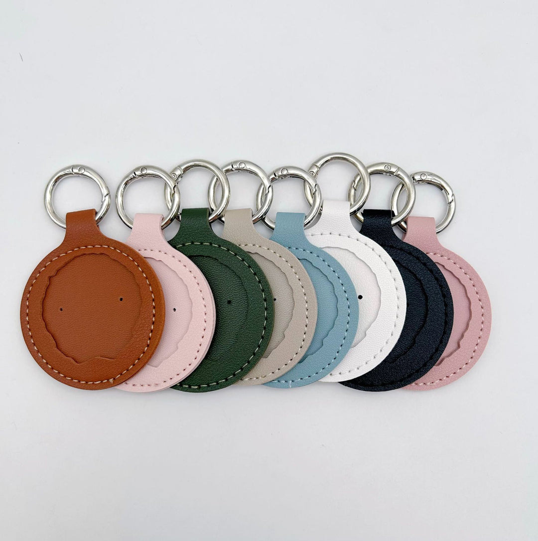 Personalized Leather Keychain