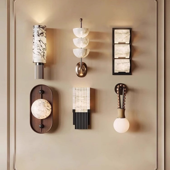 Artistic wall lamp