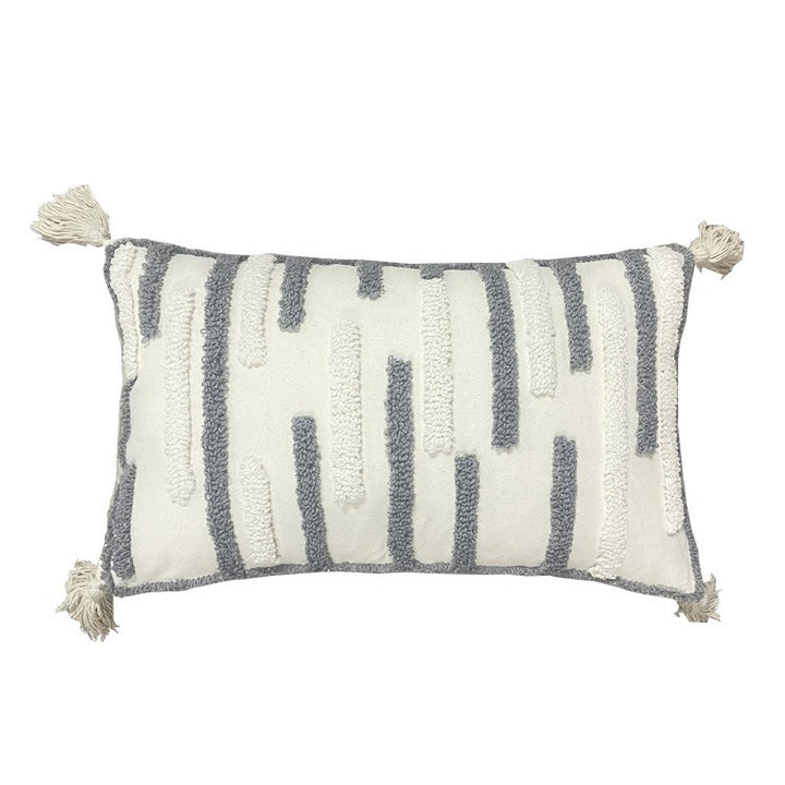 Textured Woven Throw Pillow