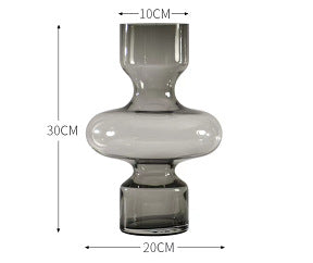 Artistic Round Glass Vase