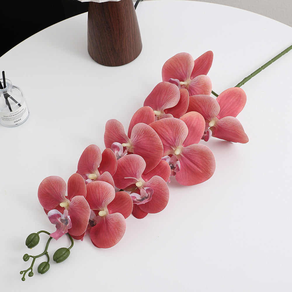 Artificial orchid bouquet with elegant blooms