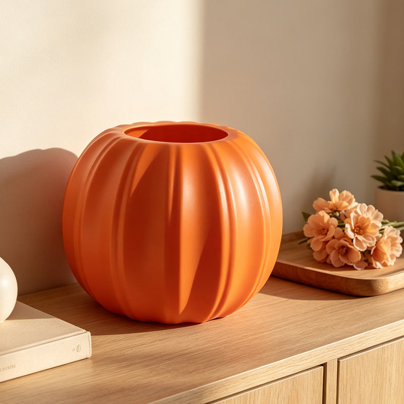 Decorative Pumpkin Planter