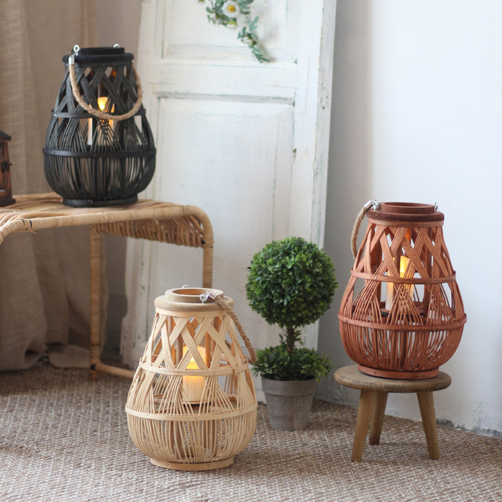 Handmade Rattan Lantern