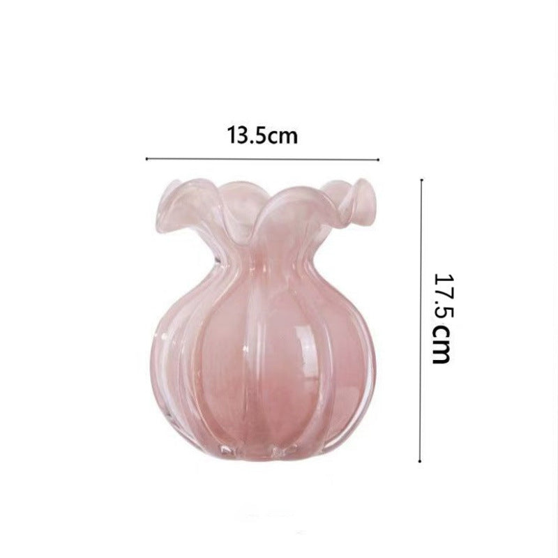 Artistic Glass Flower Vase