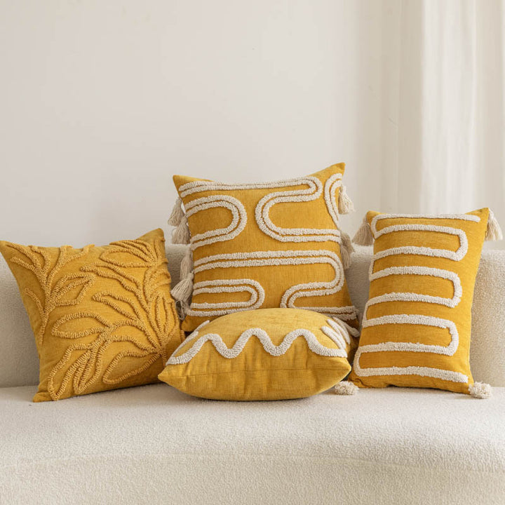 Textured Decorative Throw Pillow