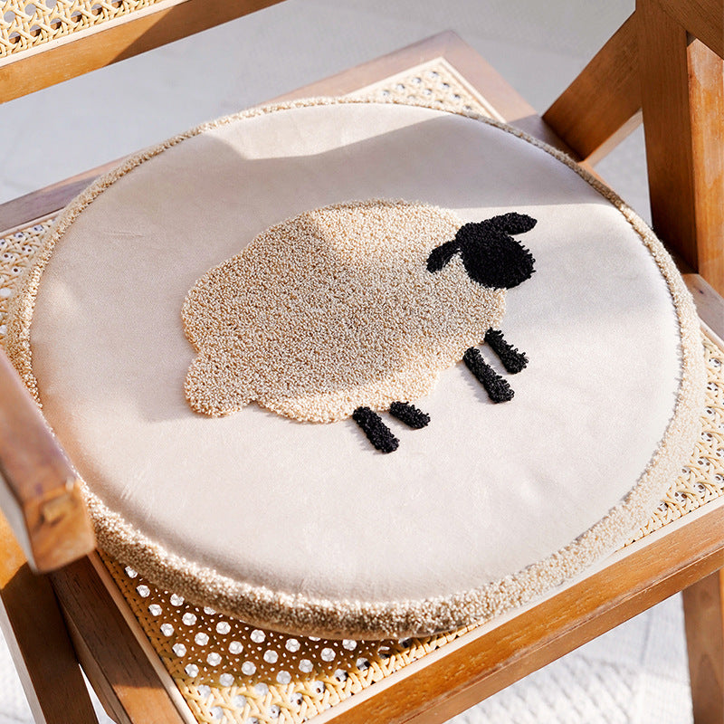 Decorative Round Floor Cushion
