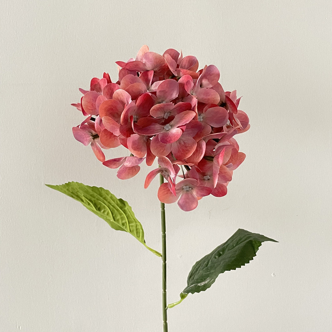 Lifelike Decorative Hydrangea Stem