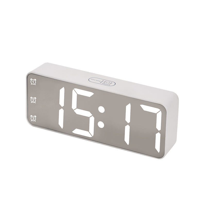 Digital alarm clock with large display