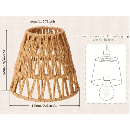 Decorative lampshade with modern design