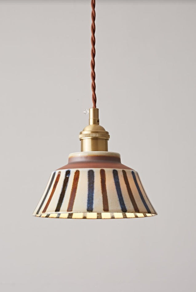 Vintage Circus-Style Pendant Lamp