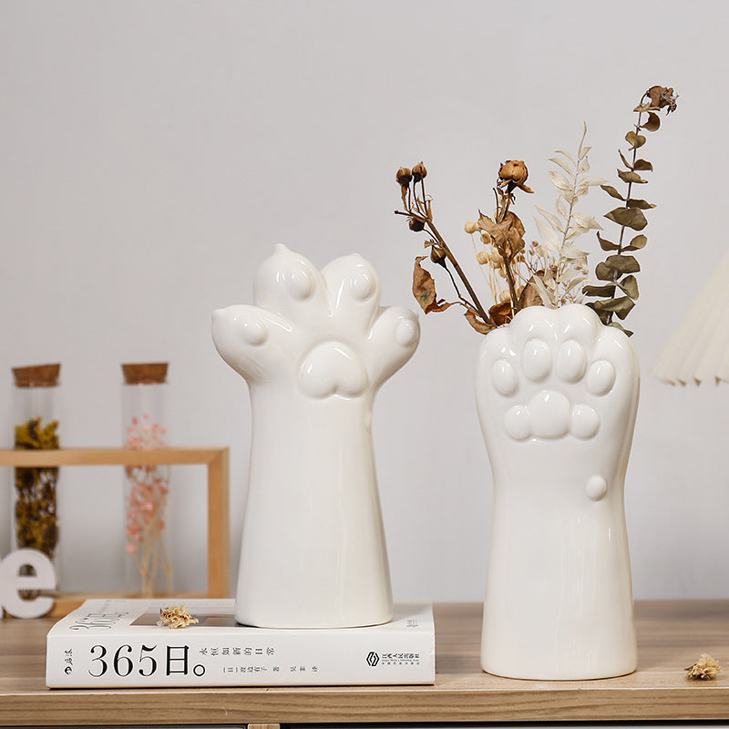 Decorative hand vase