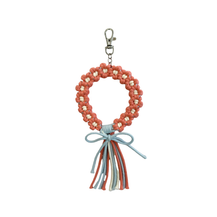 Decorative Macrame Keychain Holder