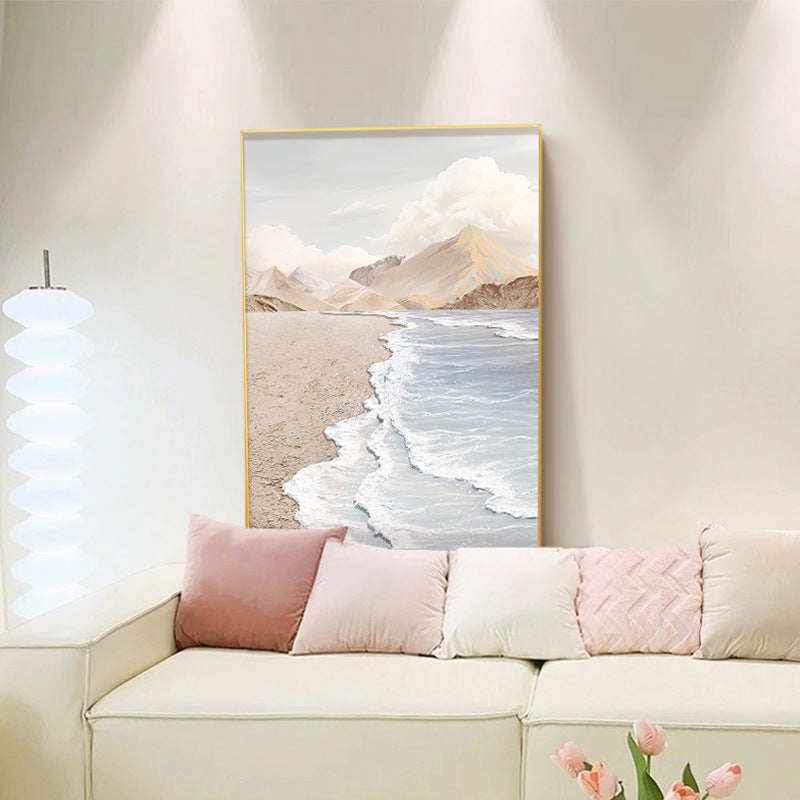 Abstract Scenic Coastal Landscape Art Print