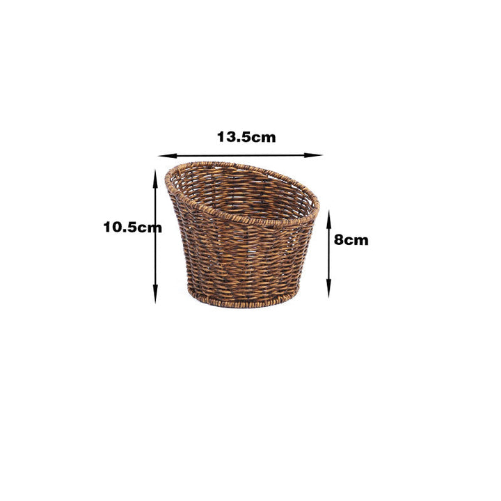 Artisan Woven Decorative Storage Basket