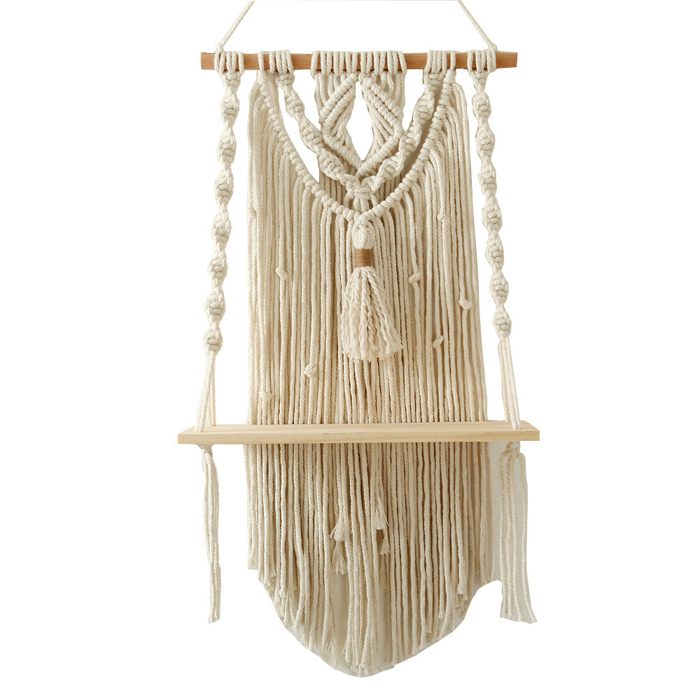 Decorative Macrame Shelf