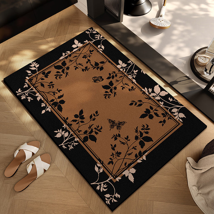 Checkerboard Patterned Entryway Mat Avarnia