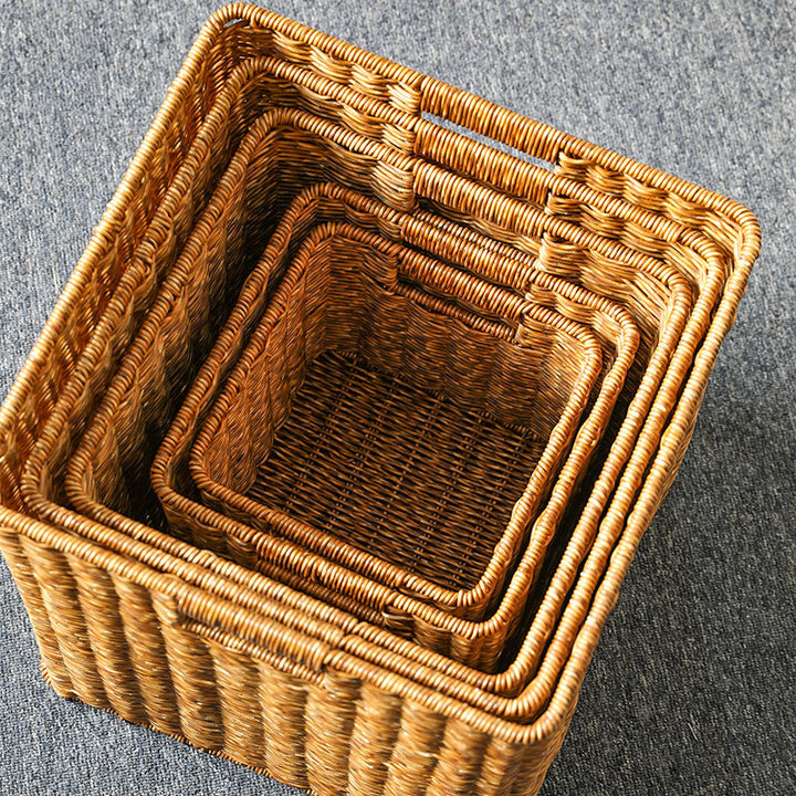 Decorative Storage Basket Cube