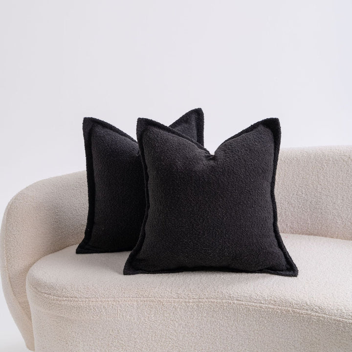 Textured Plush Square Pillow