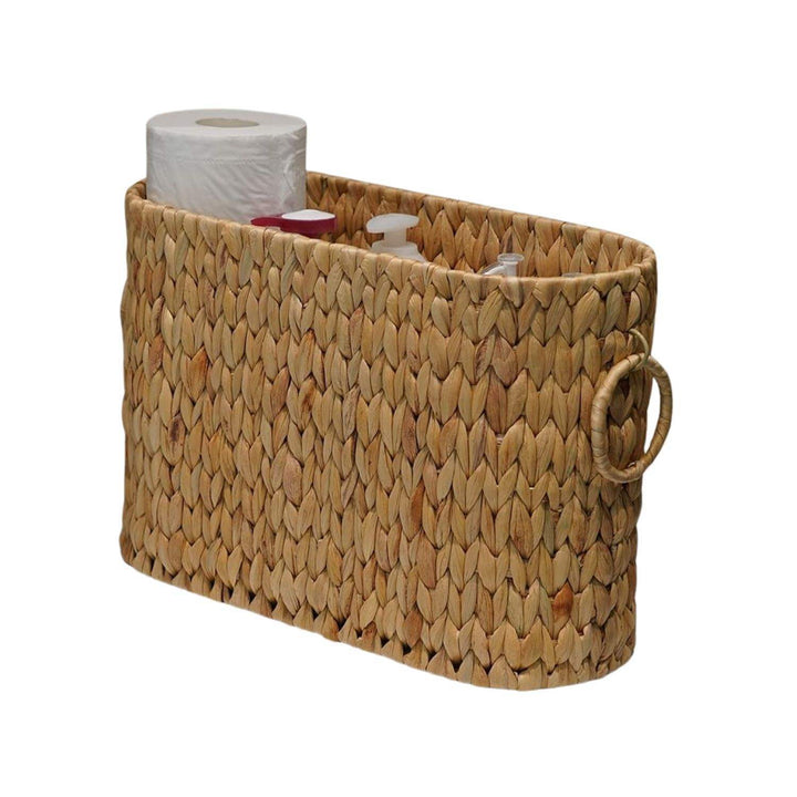 Practical Storage Basket Made of Natural Materials