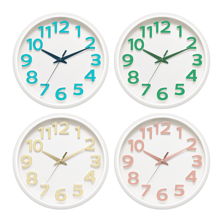 Wall clock in minimalist design