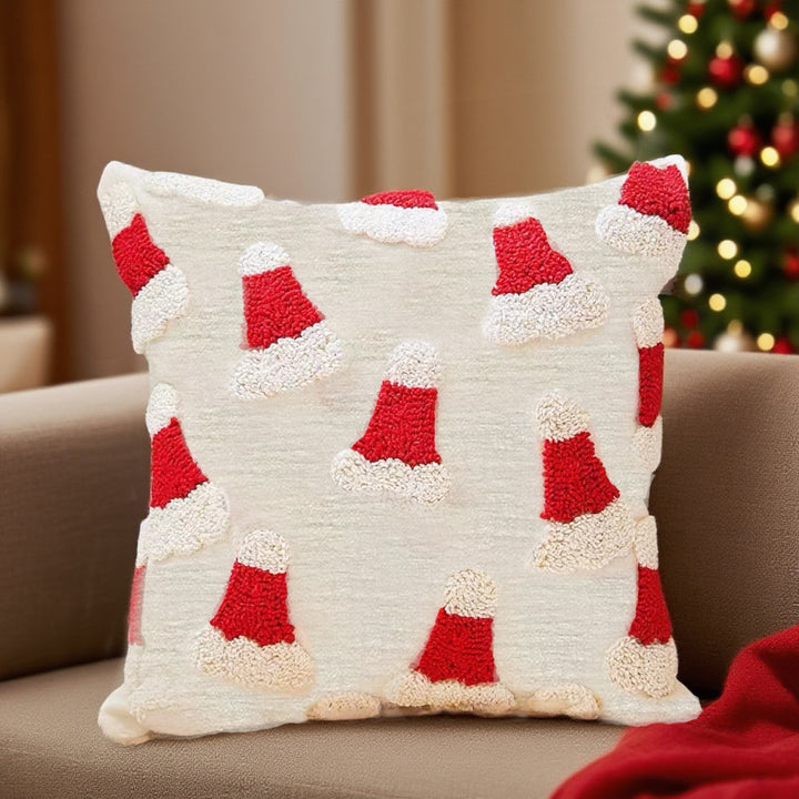 Festive Patterned Decorative Pillow