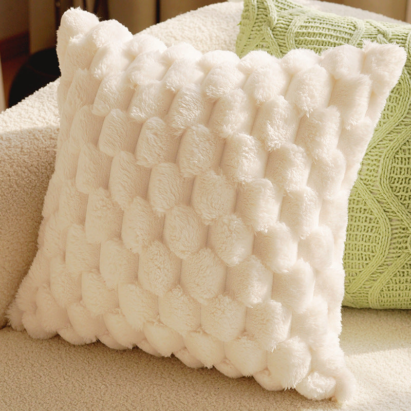 Botanical Patterned Soft Decorative Pillow