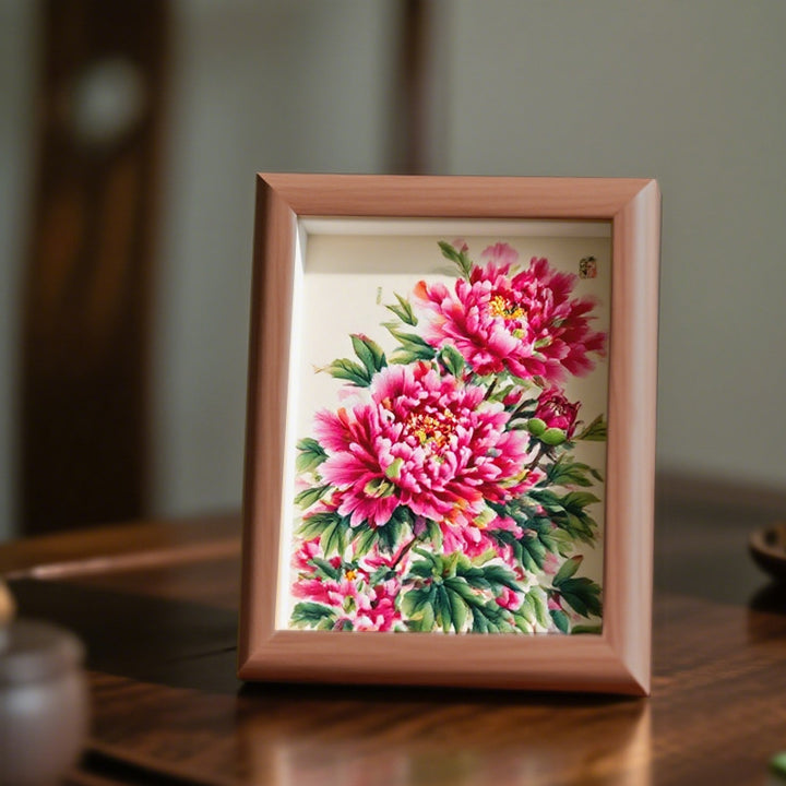 Elegant Floral Framed Artwork