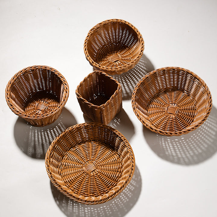 Decorative Braided Fruit Bowl