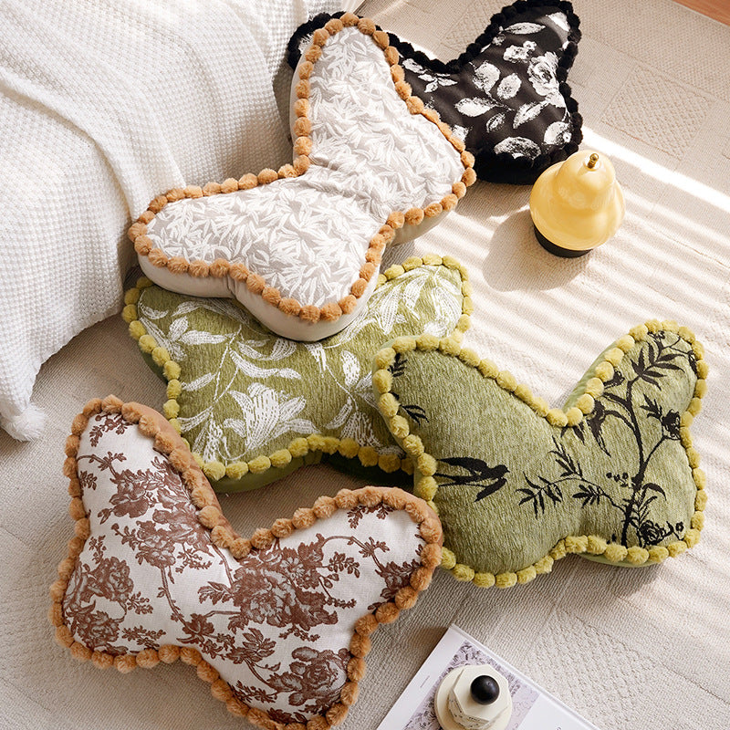 Butterfly-Shaped Decorative Pillow