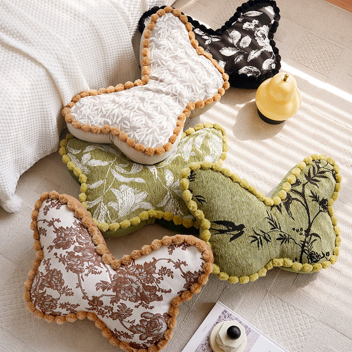 Butterfly-Shaped Decorative Pillow