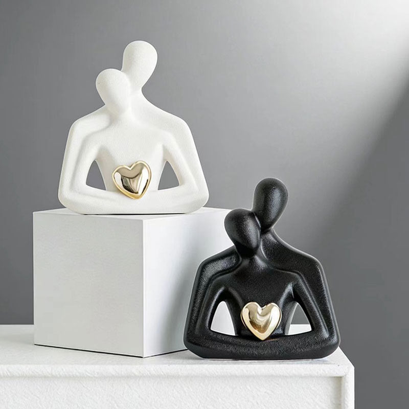 Decorative partnership sculpture