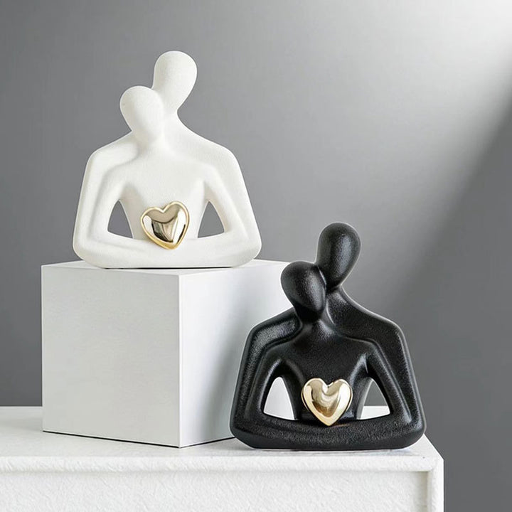 Decorative partnership sculpture
