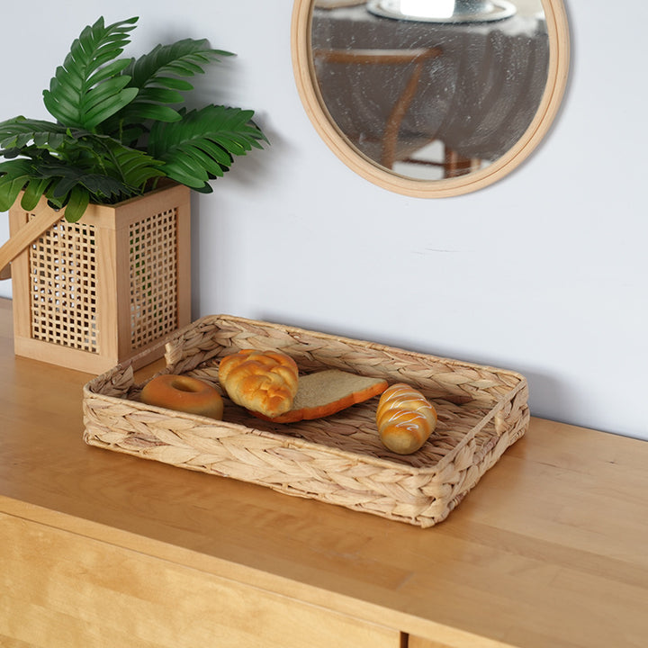 More elegant braided serving basket