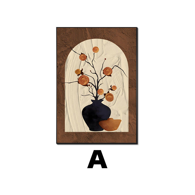 Floral-Inspired Framed Artwork