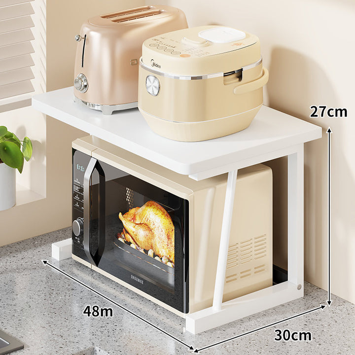 Stacking Countertop Microwave and Appliance Shelf Organizer