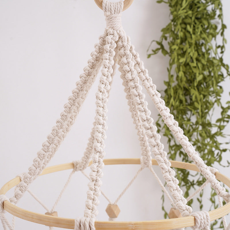 Decorative Macrame Chandelier