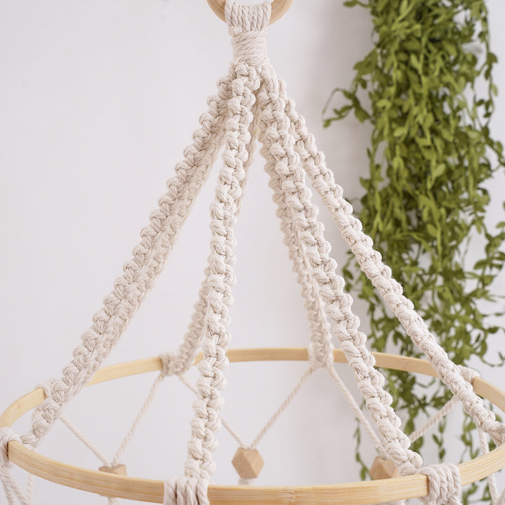 Decorative Macrame Chandelier