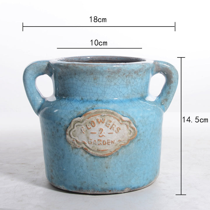 Decorative flower pot
