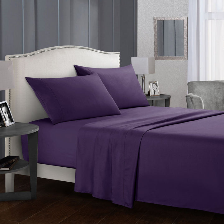 Decorative Luxury Microfiber Bed Sheet Set Avarnia