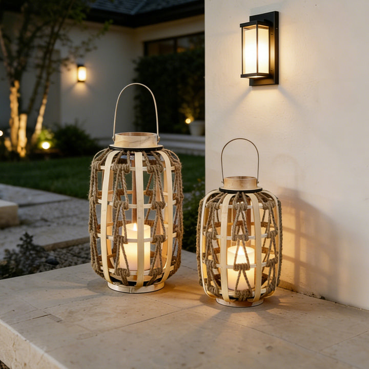 Decorative Rattan Lantern
