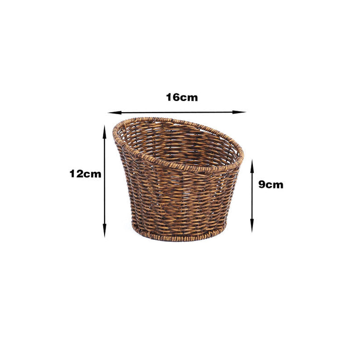 Artisan Woven Decorative Storage Basket