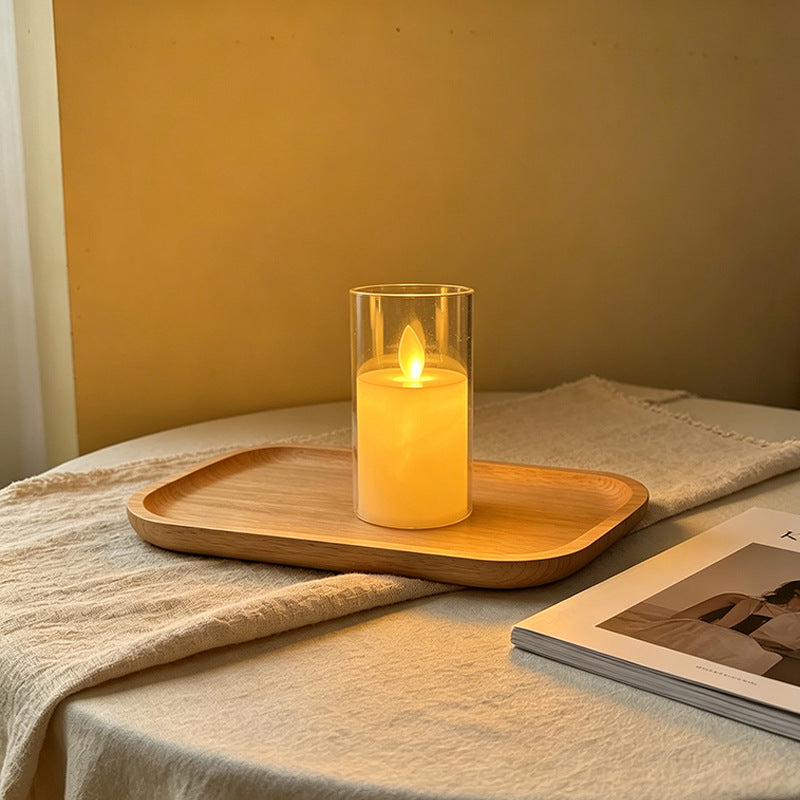 LED Scented Candle with Flame Effect