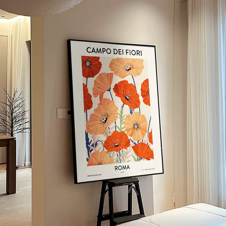 Botanical Themed Wall Art Print