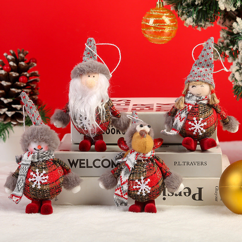 Cute Christmas figure in reindeer design