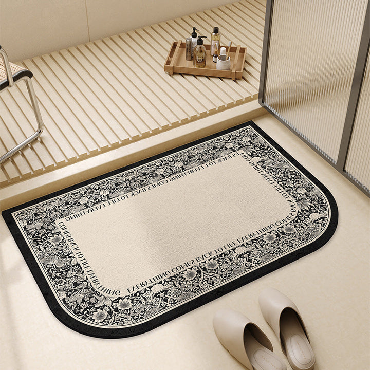 Elegant Soft Anti-Slip Bath Mat