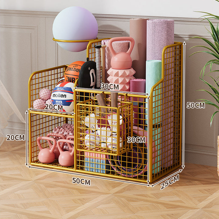 Multi-Level Fitness Equipment Organizer