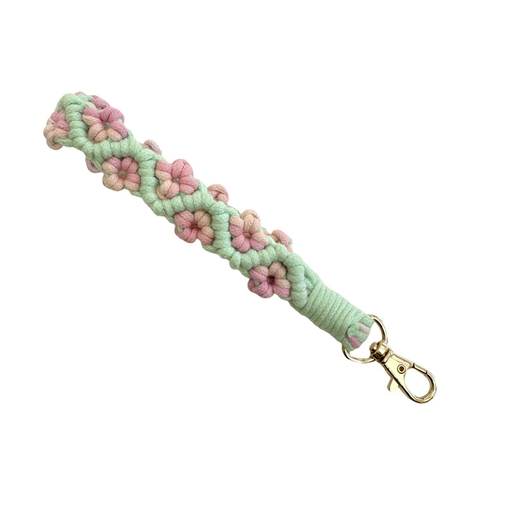 Decorative Macrame Keychain Strap